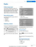 Preview for 170 page of BMW 3 SERIES CONVERTIBLE - CATALOGUE Owner'S Manual