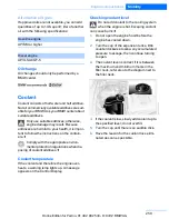 Preview for 260 page of BMW 3 SERIES CONVERTIBLE - CATALOGUE Owner'S Manual