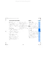 Preview for 117 page of BMW 316I - 2003 Owner'S Handbook Manual