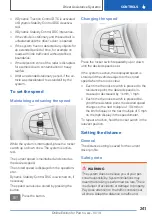 Предварительный просмотр 241 страницы BMW 318D Owner'S Handbook Manual