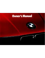 BMW 325i Owner'S Manual предпросмотр