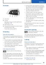 Предварительный просмотр 77 страницы BMW 5 series sedan Owner'S Manual