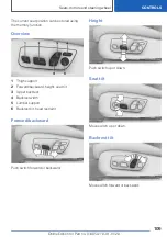 Предварительный просмотр 109 страницы BMW 5 series sedan Owner'S Manual