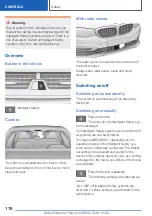 Предварительный просмотр 178 страницы BMW 5 series sedan Owner'S Manual