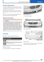 Предварительный просмотр 229 страницы BMW 5 series sedan Owner'S Manual