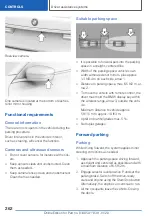 Предварительный просмотр 262 страницы BMW 5 series sedan Owner'S Manual