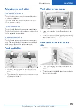 Предварительный просмотр 275 страницы BMW 5 series sedan Owner'S Manual