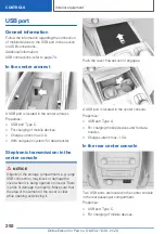 Предварительный просмотр 292 страницы BMW 5 series sedan Owner'S Manual