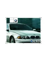 Предварительный просмотр 1 страницы BMW 520D BROCHURE 2009 Owner'S Handbook Manual