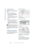 Предварительный просмотр 32 страницы BMW 525I SEDAN Owner'S Manual