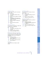 Предварительный просмотр 157 страницы BMW 525I SEDAN Owner'S Manual