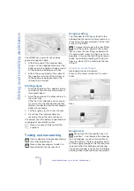 Предварительный просмотр 192 страницы BMW 525I SEDAN Owner'S Manual