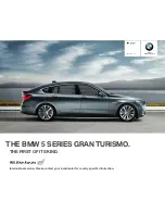 BMW 530d GRAN TURISMO Brochure предпросмотр