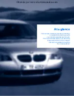 Предварительный просмотр 10 страницы BMW 530I SEDAN Owner'S Manual