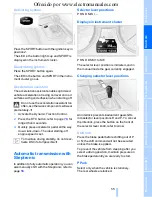 Предварительный просмотр 56 страницы BMW 530I SEDAN Owner'S Manual