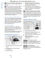 Предварительный просмотр 61 страницы BMW 530I SEDAN Owner'S Manual