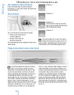 Предварительный просмотр 63 страницы BMW 530I SEDAN Owner'S Manual