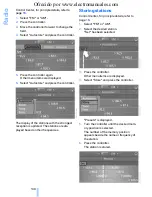 Предварительный просмотр 141 страницы BMW 530I SEDAN Owner'S Manual