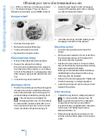 Предварительный просмотр 187 страницы BMW 530I SEDAN Owner'S Manual