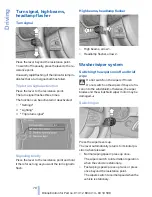 Предварительный просмотр 70 страницы BMW 535I Owner'S Manual