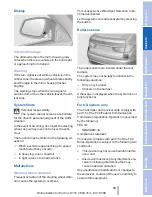 Предварительный просмотр 99 страницы BMW 535I Owner'S Manual