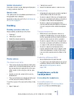 Предварительный просмотр 199 страницы BMW 535I Owner'S Manual