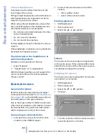 Предварительный просмотр 200 страницы BMW 535I Owner'S Manual