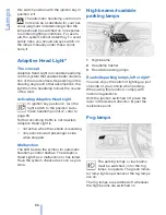 Предварительный просмотр 88 страницы BMW 645Ci Owner'S Manual