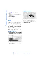 Предварительный просмотр 220 страницы BMW 650i Convertible Owner'S Manual