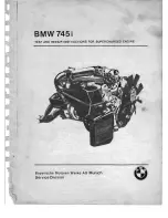 Предварительный просмотр 1 страницы BMW 745i Repair Instructions