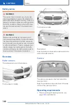 Предварительный просмотр 182 страницы BMW 8 Coupe Series Owner'S Handbook Manual