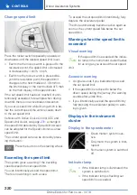 Предварительный просмотр 220 страницы BMW 8 Coupe Series Owner'S Handbook Manual