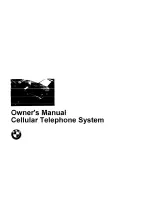 Предварительный просмотр 1 страницы BMW CMT 3000VR Owner'S Manual