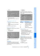 Предварительный просмотр 163 страницы BMW E87 2009 Owner'S Handbook Manual