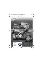 BMW F 650 CS Manual preview