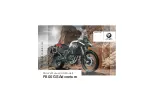 BMW F 800 GS Adventure 2015 Rider'S Manual preview