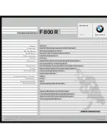 Предварительный просмотр 3 страницы BMW F 800 R - (German) Brochure & Specs