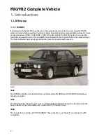 Preview for 8 page of BMW F80 M3 Technical Training Manual