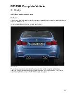 Preview for 33 page of BMW F80 M3 Technical Training Manual