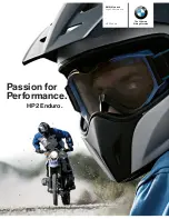 Preview for 1 page of BMW HP 2 ENDURO -  2007 Brochure