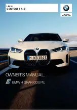 BMW i4 GRAN COUPE 2021 Owner'S Manual предпросмотр