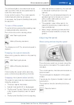 Предварительный просмотр 207 страницы BMW i4 GRAN COUPE 2022 Owner'S Manual