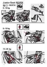 Предварительный просмотр 2 страницы BMW Junior Seat I-II Operating Instructions Manual