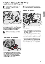 Предварительный просмотр 16 страницы BMW Junior Seat I-II Operating Instructions Manual