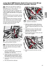 Предварительный просмотр 22 страницы BMW Junior Seat I-II Operating Instructions Manual