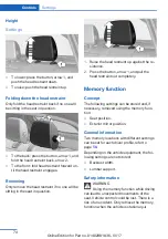 Предварительный просмотр 74 страницы BMW M2 COUPE Owner'S Manual