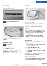 Предварительный просмотр 129 страницы BMW M6 Convertible Owner'S Manual