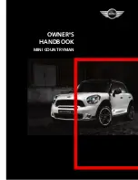 BMW MINI Countryman Cooper Owner'S Handbook Manual предпросмотр