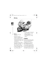 Preview for 66 page of BMW MOTORRAD K 1200 LT Manual