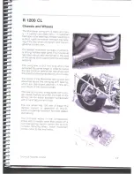 Предварительный просмотр 19 страницы BMW R 1200 CL Service Manual